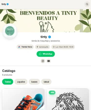 Catálogo de productos de Luminem